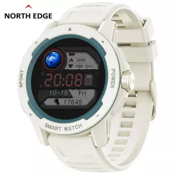 Смарт-часы NORTH EDGE для мужчин и женщин, умные часы с защитой класса IP68, пульсометром, оксиметром кровяного давления, монитором сна, для прослушивания музыки, занятий спортом на открытом воздухе