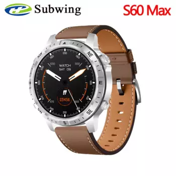 Смарт-часы S60 Max с беспроводным зарядным устройством, 1,62 дюйма, 420 мАч, 480*480