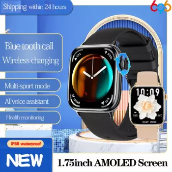 Смарт-часы с AMOLED-экраном 1,75 дюйма и поддержкой Bluetooth
