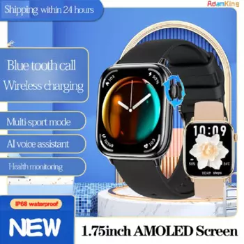 Смарт-часы с AMOLED-экраном 1,75 дюйма и поддержкой Bluetooth