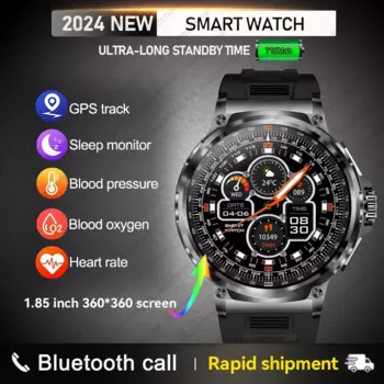Смарт-часы с GPS-треком, Bluetooth, 2024 мАч, IP68