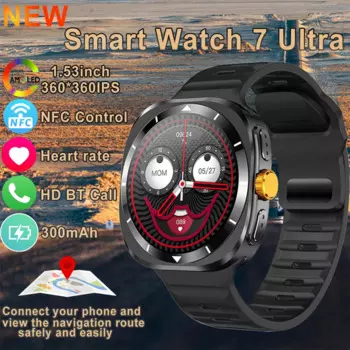 Смарт-часы с компасом для Samsung Galaxy Watch 7 Ultra GPS, 466*466