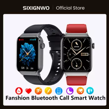 Смарт-часы с сенсорным экраном 1,9 дюйма, Bluetooth, голосовым помощником
