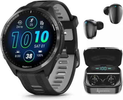 Смарт-часы Wearable4U - Garmin Forerunner 965, 47 мм, с сенсорным экраном AMOLED