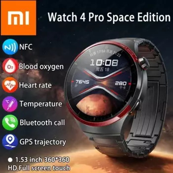 Смарт-часы Xiaomi 4 PRO Смарт-часы для GT4 Pro AMOLED HD экран Bluetooth Вызов GPS пульсометр спортивные Смарт-часы мужские Новинка 2024