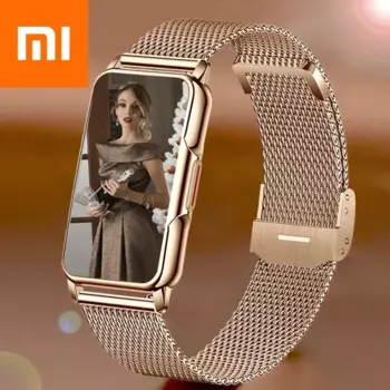 Смарт-часы Xiaomi для мужчин и женщин, спортивные сенсорные водонепроницаемые Смарт-часы с фитнес-трекером, для телефонов Huawei, Xiaomi, IP67