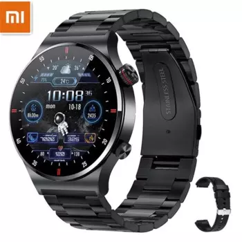 Смарт-часы Xiaomi QW33 с большим экраном, ЭКГ + ППГ, музыкальный проигрыватель, шагомер, Bluetooth, звонок, HD-фото, умные часы с несколькими спортивными режимами