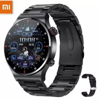 Смарт-часы Xiaomi QW33 с большим экраном, ЭКГ + ППГ, музыкальный проигрыватель, шагомер, Bluetooth, звонок, HD-фото, умные часы с несколькими спортивными режимами