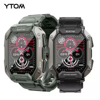 Смарт-часы YTOM C20 PLUS с поддержкой Bluetooth, водонепроницаемые