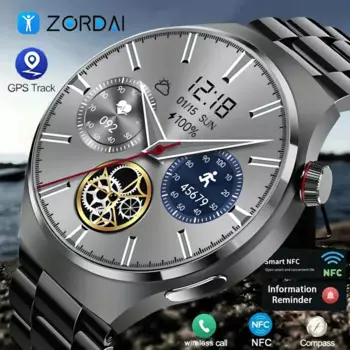 Смарт-часы Zordai для HUAWEI GT4 Pro, GPS, 485*485, HD экран, IP68