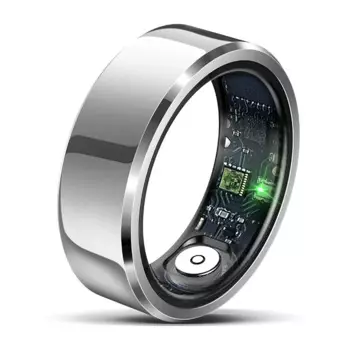 Смарт-кольцо R6, водостойкое, IP68, спортивное, фитнес-трекер, нержавеющая сталь, кольца на палец, с зарядным устройством