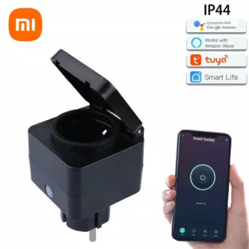 Смарт-розетка Xiaomi, 16 А, с пультом ДУ