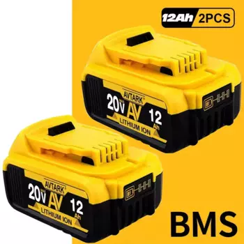 Сменная батарея 20 в 12000 мАч для Dewalt DCB606 DCB205 DCB609 DCB209 DCB182 DCB206, аккумуляторная батарея для электроинструмента