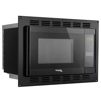 Сменная конвекционная микроволновая печь High Pointe Greystone 1,1 Cu. 120 В, 9 вариантов повара, 10 уровней мощности, компактный предохранительный замок