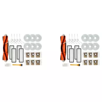 Сменные аксессуары для робота-пылесоса Dreame Bot L10S, основная и боковая щетки, фильтр НЕРА, тряпка, 2 шт.