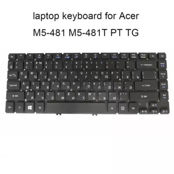 Сменные клавиатуры для Acer Aspire M5 481 PT M5-481 CZ, чешский RU, русский, черный AEZ09301110