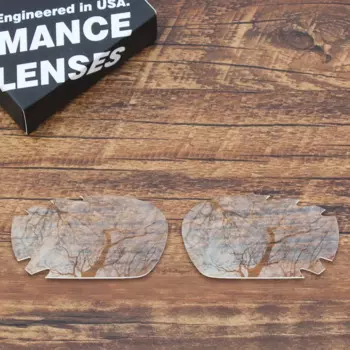 Сменные линзы Millerswap для солнцезащитных очков Oakley Jawbone с отверстиями, прозрачные (только линзы)