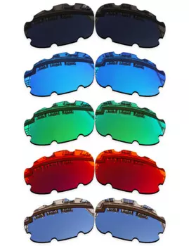 Сменные поляризационные линзы Vonxyz, 20 + цветов на выбор, Oakley, с разрезом, куртка, вентилируемая оправа OO9099