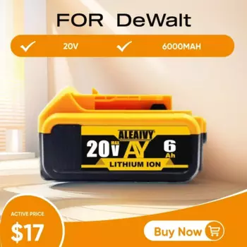 Сменный аккумулятор для электроинструмента DeWalt DCB184 DCB181 DCB182 DCB200 20 в 3A 5A 6A 18 в 20 в
