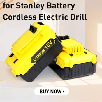 Сменный аккумулятор для электроинструментов 18 В/20 В 8,0 Ач MAX для V20 STANLEY FATMAX SB202 SB204 SB206 для аккумуляторной электрической дрели Stanley