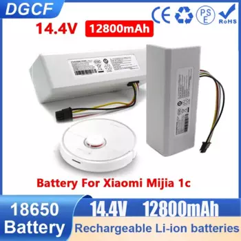 Сменный аккумулятор для робота-пылесоса Xiaomi Mijia 1C STYTJ01ZHM, 14,8 в, 12800 мАч
