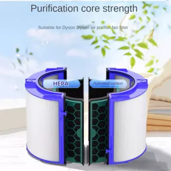 Сменный фильтр HP07 для очистителя воздуха Dyson, фильтр TP07 HP07 360 °, комбинированное стекло, увлажнитель воздуха, вентилятор 2 в 1, HEPA, Углеродный Фильтр