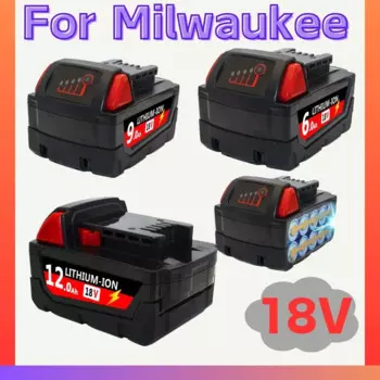 Сменный литиевый аккумулятор Aste для электроинструментов Milwaukee M18, 18 в, 6,0 9,0 111860 Ач, 48, 111850, 48,