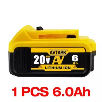 Сменный литий-ионный аккумулятор 2024 для DeWalt MAX DCB205 DCB201 DCB203, обновление 20 В, 6,0 Ач, 8,0 Ач, аккумуляторы для электроинструментов DCB200