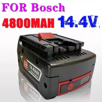 Сменный литий-ионный аккумулятор для электродрели и шуруповерта Bosch 14,4 В BAT614 4800 мАч BAT607