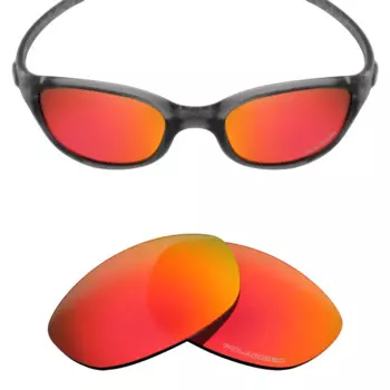 SNARK поляризованные противоударные Сменные линзы для морской воды Oakley Fives 2,0 солнцезащитные очки огненно-красные