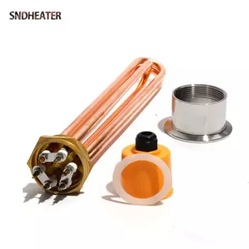 SNDHEATER DN50 G2 водонепроницаемый электрический погружной водонагреватель 220 В 380 В 6 кВт сопротивление нагрева котел для солнечной системы отопления