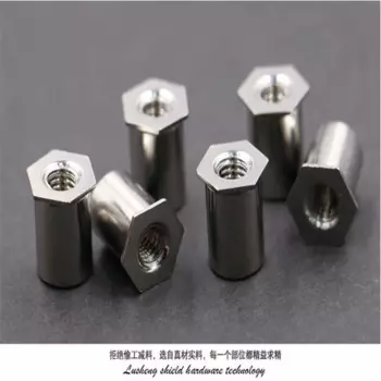 SOA-440-8 Thru-hole резьбовые шайбы самоклеящаяся перекрестная ОБЖИМНАЯ Шпилька, заклепка для серверного шкафа, панели из листового металла PCB Vis