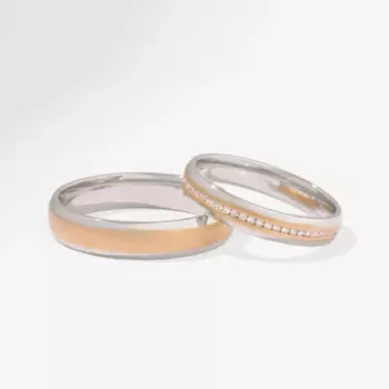 Соединяющиеся дизайнерские Пазлы 100% 18K 14K 10K золото платина PT950 позолоченные обручальные кольца для пар