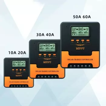 Солнечный контроллер 12 В/24 В MPPT 20A30A40A60A, фотогальваническая система хранения энергии, контроль зарядки и разрядки литиевых батарей