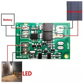 Солнечный контроллер Dmyond Solar Control Module для уличного ночника