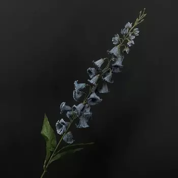 Солнечный, ветки лилии, цветы колокольчика, искусственные цветы, шелк