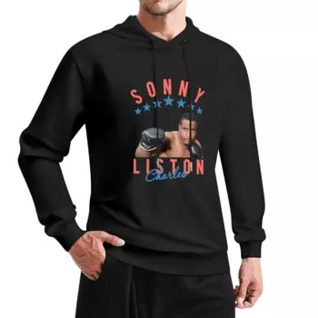 Sonny Liston.. Чемпион по боксерским миром. Пуловер с капюшоном мужская одежда осенняя одежда мужская толстовка