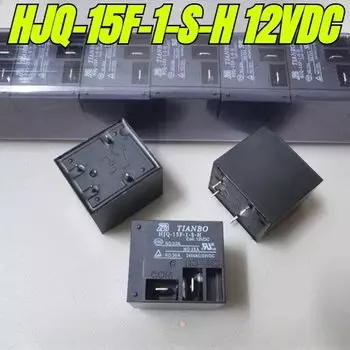 (Совершенно новый оригинал) 1 шт./лот 100% оригинальное реле: HJQ-15F-1-S-H 12 В постоянного тока 30 А 4-контактное реле кондиционера