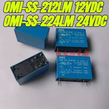(Совершенно новый оригинал) 1 шт./лот 100% оригинальное реле:OMI-SS-212LM 12 В постоянного тока OMI-SS-224LM 24 В постоянного тока 6 контактов 5 А