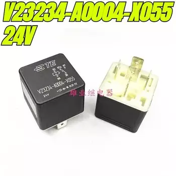 (Совершенно новый оригинал) 1 шт./лот 100% оригинальное реле: V23234-A0004-X055 Y055 24 В 5-контактное автомобильное реле