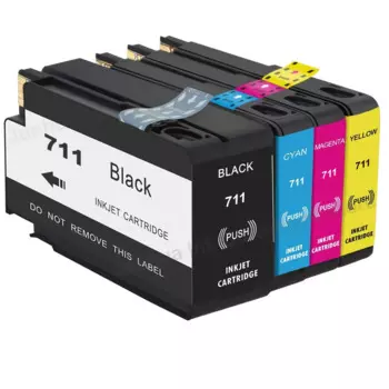 Совместимая замена картриджа с чернилами для принтера HP711 HP DesignJet T125 (5ZY57A) Принтер T130 (5ZY58A) T525 24-дюймовый принтер