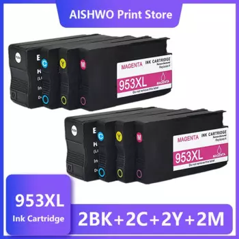 Совместимый чернильный картридж 953 953XL для принтера HP pro 7740 8210 8218 8710 8715 8718 8719 8720 8725 8728 8730 8740 для hp 953