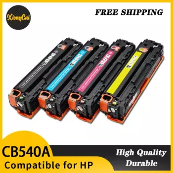 Совместимый картридж CB540A CB541A CB542A CB543A 125A 540 541 для принтера HP laserjet 1215 CP1215 CP1515n CP1518ni CM1312
