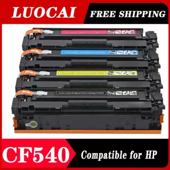 Совместимый картридж с тонером CF203A CF540A CF541A CF542A 543A для принтера HP M254dw 254nw MFP M281cdw 281fdW 280nw