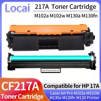 Совместимый картридж с тонером CF217A 217A 17A, барабан CF219A для лазерного принтера HP LaserJet Pro M102a M102W M130a M130fn M130 M102