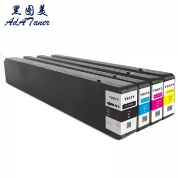 Совместимый картридж T887 T8871 T8872 T8873 T8874 для струйных принтеров Epson
