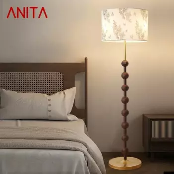 Современная Напольная Лампа ANITA в стиле ретро, искусство, спальня, гостиная, рядом с диваном, фотообои для виллы, отеля