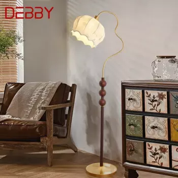 Современная Напольная Лампа DEBBY в стиле ретро, художественная, для спальни, гостиной, над диваном, фотообои для виллы, гостиницы