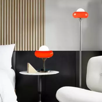 Современная настольная лампа в скандинавском стиле ретро Bauhaus, креативный блеск, прикроватная лампа для спальни, кабинета, гостиной, гостиничного декора, лампа