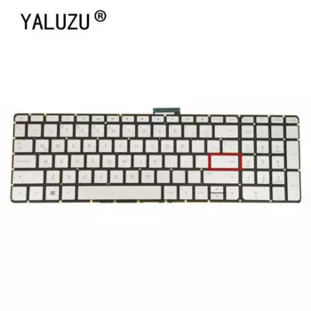 SP LA раскладная клавиатура для HP Pavilion 15-au 15-au000 серебристый с подсветкой